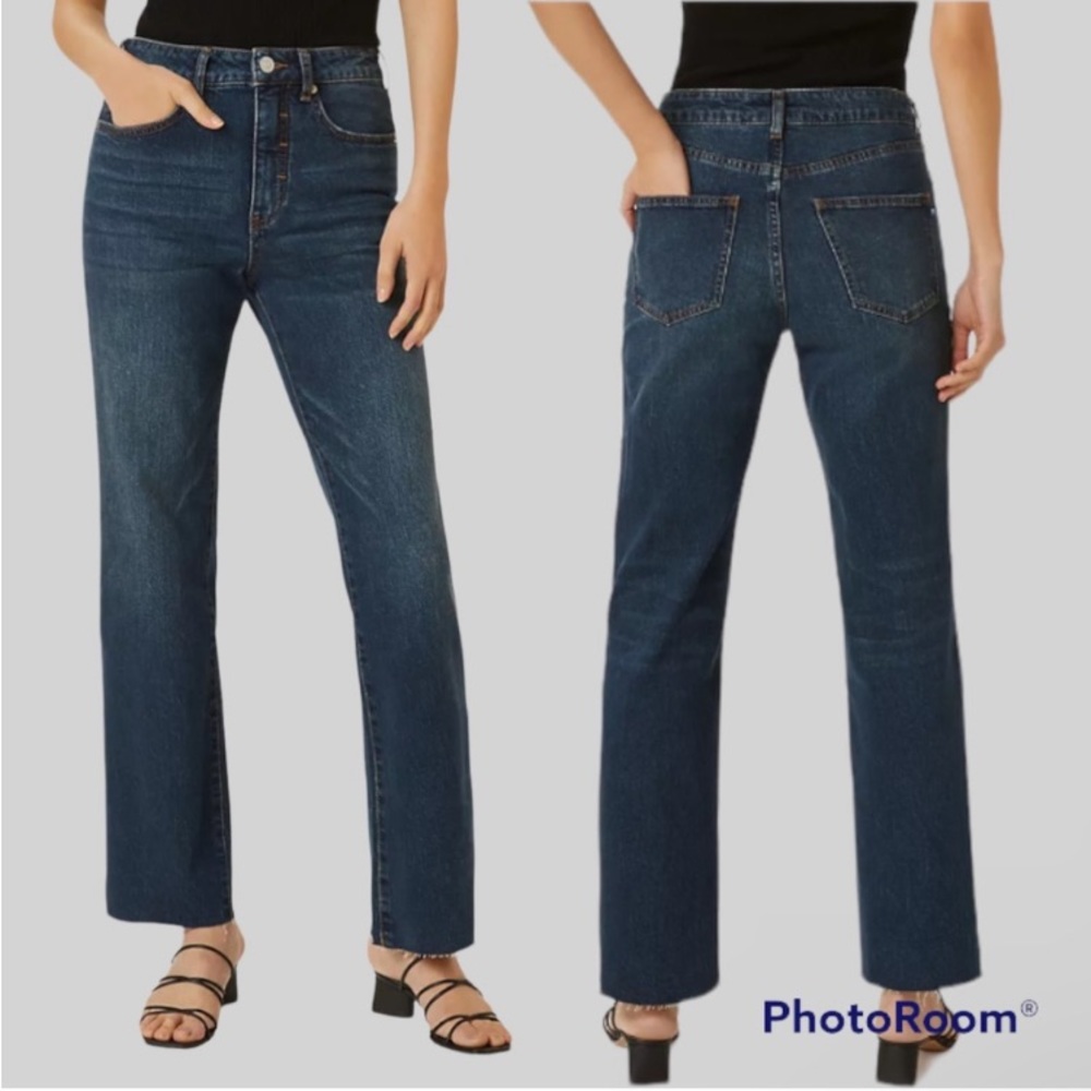 Anthropologie PILCRO Classic High-Rise Straight Denim Jeans Size 26
